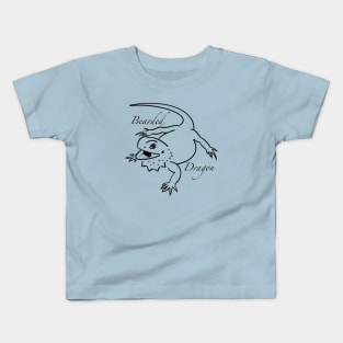 Bearded Dragon Kids T-Shirt